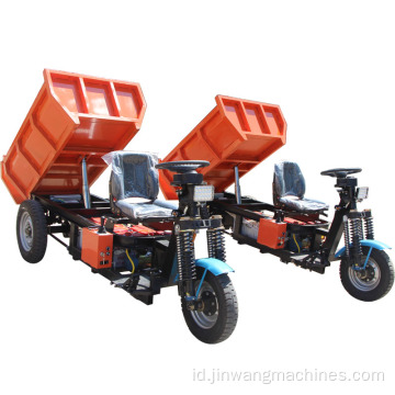 Trike listrik berkecepatan tinggi bermotor untuk penggunaan kebun